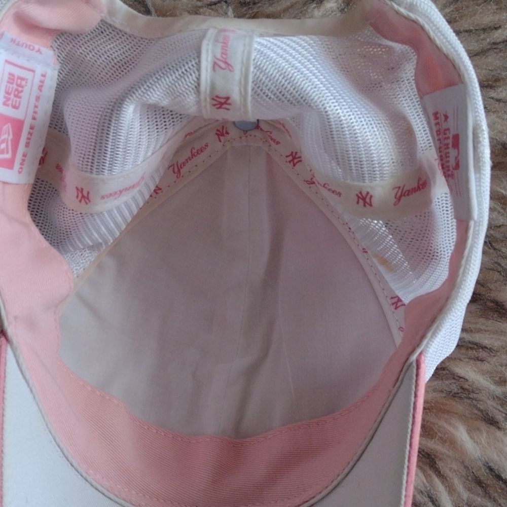 Youth Womens'Hat new york pink /white🔥 - Picture 5 of 5